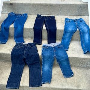 5 Pairs of 4T Boys jeans